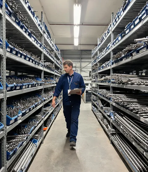 Global parts director in regional hub