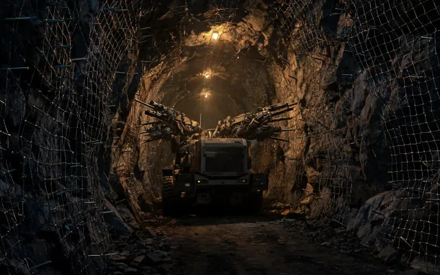 Underground mine drill jumbo